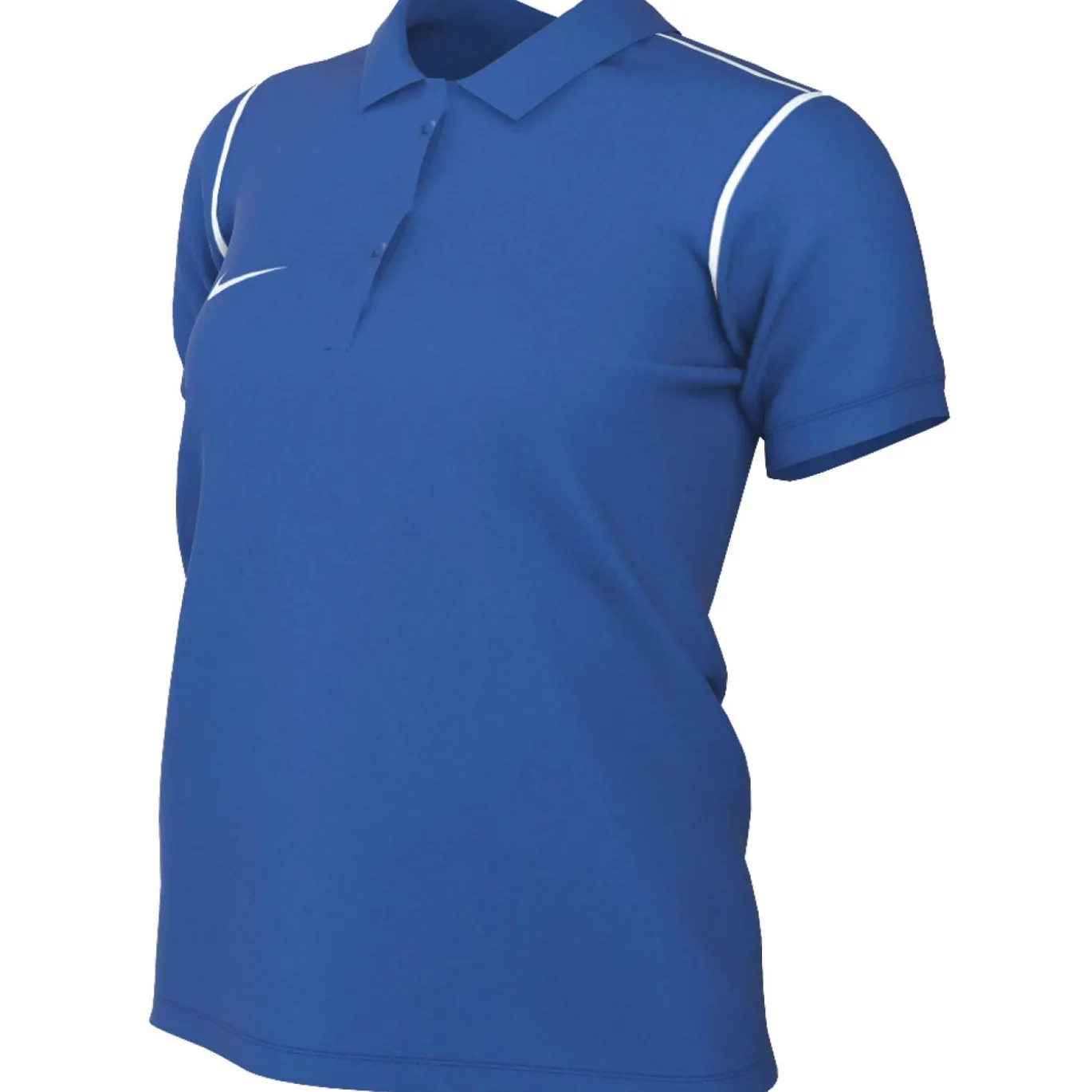 Nike Park 20 Polo Dames Blauw Wit