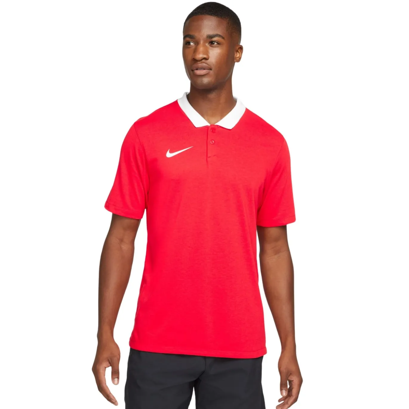 Nike Park 20 Polo Rood Wit