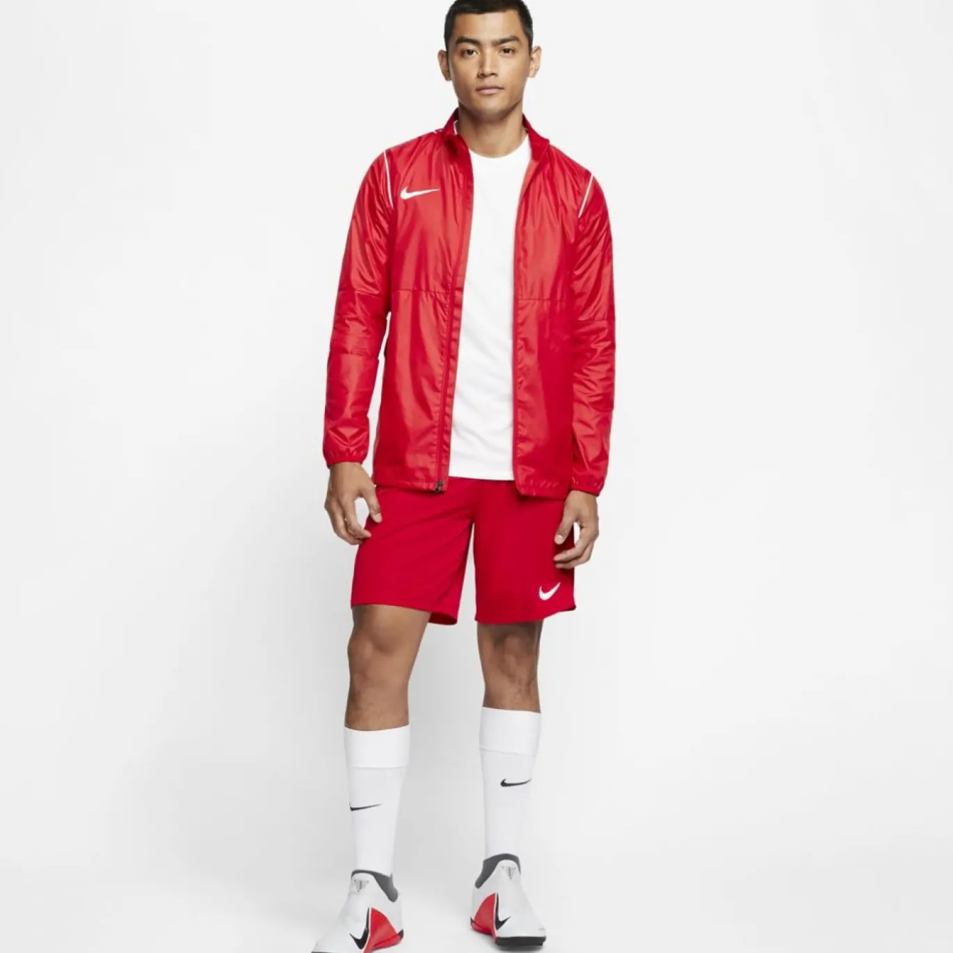 Nike Park 20 Woven Regenjack Rood