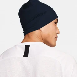 Nike Peak Beanie Donkerblauw Wit