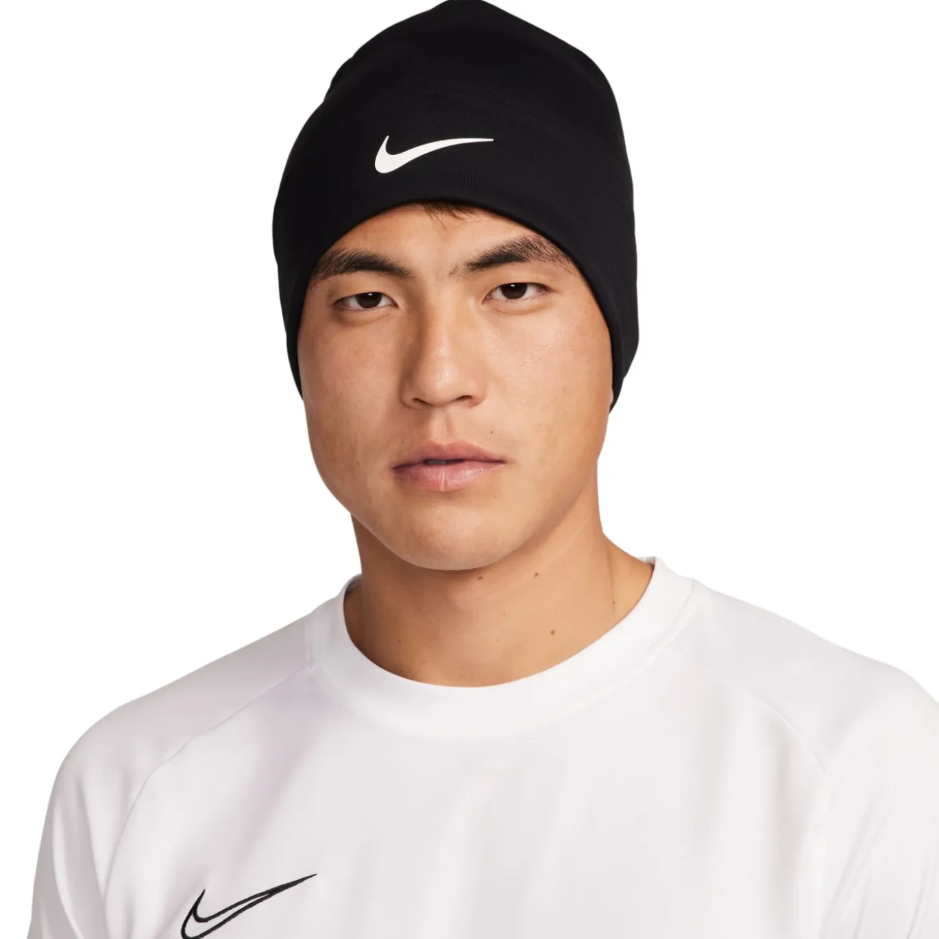 Nike Peak Beanie Zwart Wit