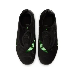 Nike Phantom 6 High Academy Gras / Kunstgras Voetbalschoenen (MG) Kids Zwart Felgroen