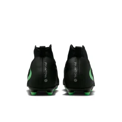 Nike Phantom 6 High Club Gras / Kunstgras Voetbalschoenen (MG) Zwart Felgroen
