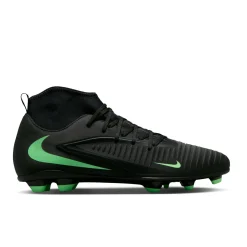 Nike Phantom 6 High Club Gras / Kunstgras Voetbalschoenen (MG) Zwart Felgroen