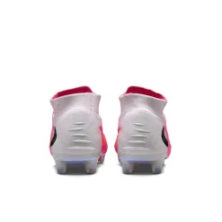 Nike Phantom 6 High Elite Gras Voetbalschoenen (FG) Wit Felroze Zwart