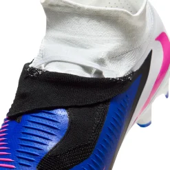 Nike Phantom 6 High Pro Gras Voetbalschoenen (FG) Blauw Wit Felroze