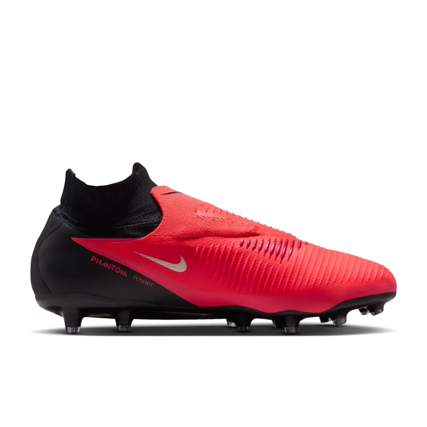 Nike Phantom 6 High Pro Kunstgras Voetbalschoenen (AG) Zwart Felrood Goud