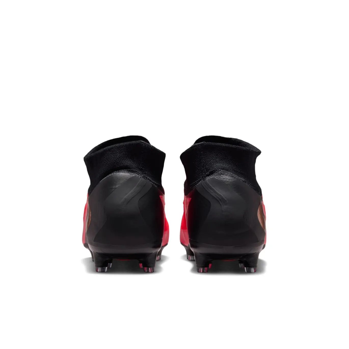 Nike Phantom 6 High Pro Kunstgras Voetbalschoenen (AG) Zwart Felrood Goud