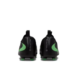 Nike Phantom 6 Low Academy Gras / Kunstgras Voetbalschoenen (MG) Kids Zwart Felgroen