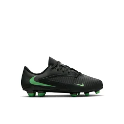 Nike Phantom 6 Low Club Gras / Kunstgras Voetbalschoenen (MG) Peuters/Kleuters Zwart Felgroen
