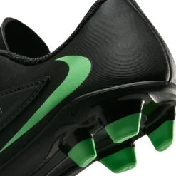 Nike Phantom 6 Low Club Gras / Kunstgras Voetbalschoenen (MG) Peuters/Kleuters Zwart Felgroen