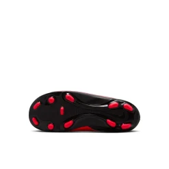 Nike Phantom 6 Low Club Gras / Kunstgras Voetbalschoenen (MG) Peuters/Kleuters Zwart Felrood Goud