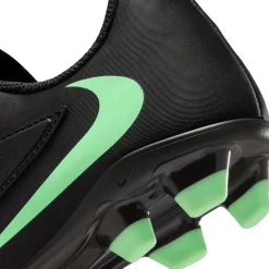 Nike Phantom 6 Low Club Gras / Kunstgras Voetbalschoenen (MG) Kids Zwart Felgroen