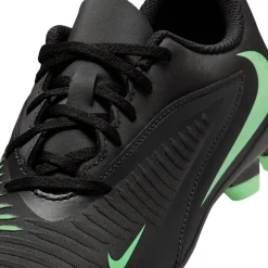 Nike Phantom 6 Low Club Gras / Kunstgras Voetbalschoenen (MG) Kids Zwart Felgroen