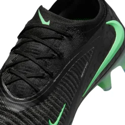 Nike Phantom 6 Low Elite Gras Voetbalschoenen (FG) Zwart Felgroen