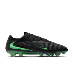 Nike Phantom 6 Low Elite Gras Voetbalschoenen (FG) Zwart Felgroen