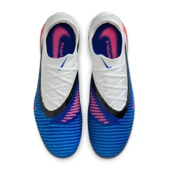 Nike Phantom 6 Low Elite Gras Voetbalschoenen (FG) Blauw Wit Felroze