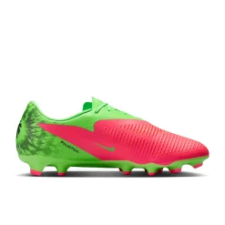 Nike Phantom 6 Low Haaland Academy Gras / Kunstgras Voetbalschoenen (MG) Felgroen Rood Zwart