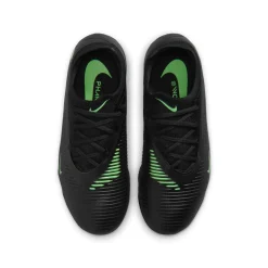 Nike Phantom 6 Low Pro Gras / Kunstgras Voetbalschoenen (MG) Kids Zwart Felgroen