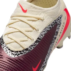 Nike Phantom 6 Low Pro Gras / Kunstgras Voetbalschoenen (MG) Kids Gebroken Wit Bordeauxrood Rood