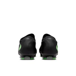Nike Phantom 6 Low Pro Gras Voetbalschoenen (FG) Zwart Felgroen