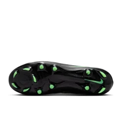 Nike Phantom 6 Low Pro Gras Voetbalschoenen (FG) Zwart Felgroen