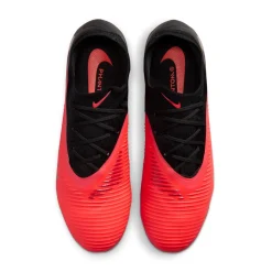 Nike Phantom 6 Low Pro Kunstgras Voetbalschoenen (AG) Zwart Felrood Goud