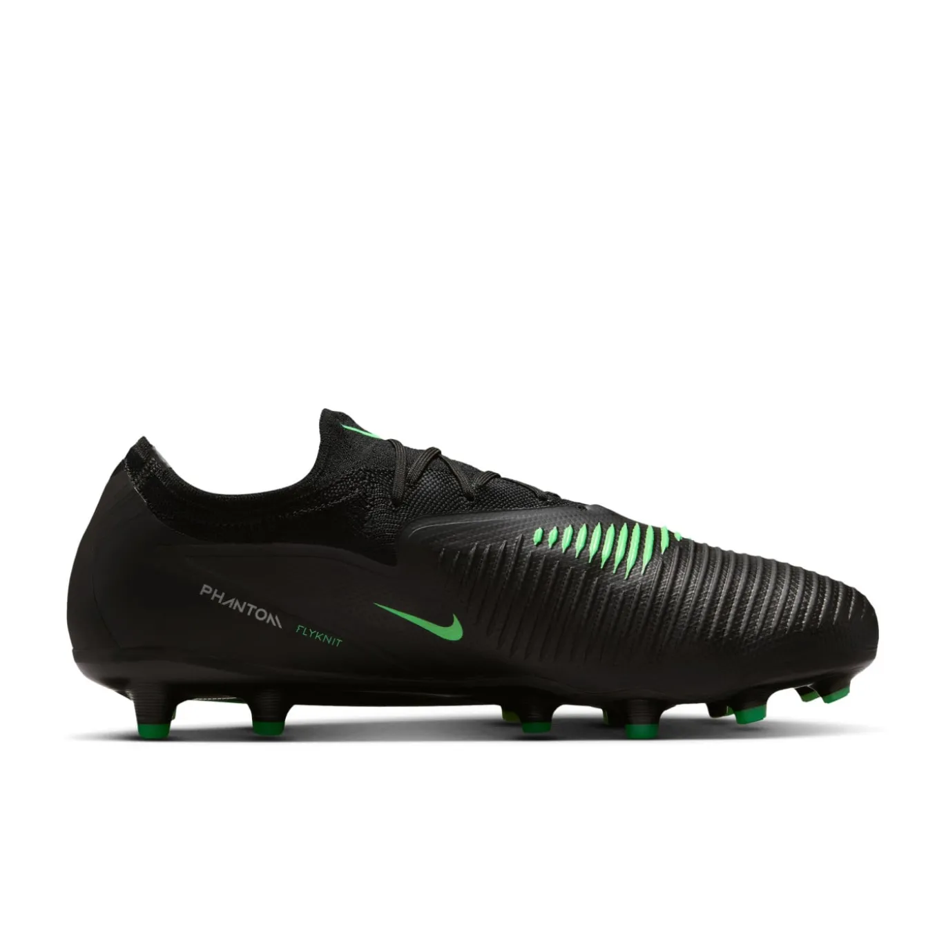 Nike Phantom 6 Low Pro Kunstgras Voetbalschoenen (AG) Zwart Felgroen