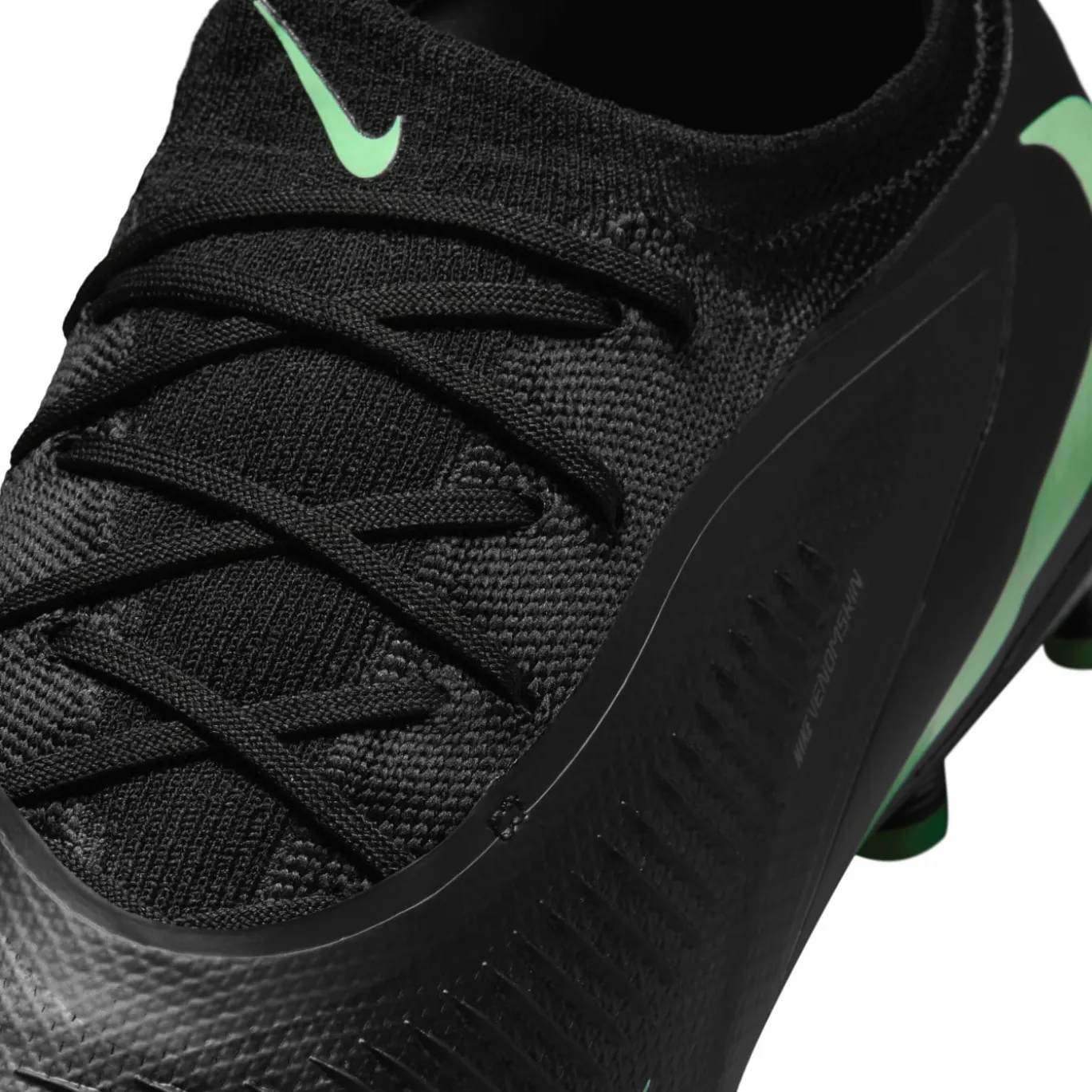 Nike Phantom 6 Low Pro Kunstgras Voetbalschoenen (AG) Zwart Felgroen