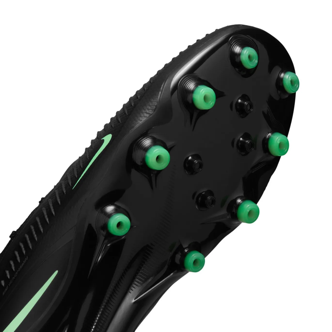 Nike Phantom 6 Low Pro Kunstgras Voetbalschoenen (AG) Zwart Felgroen