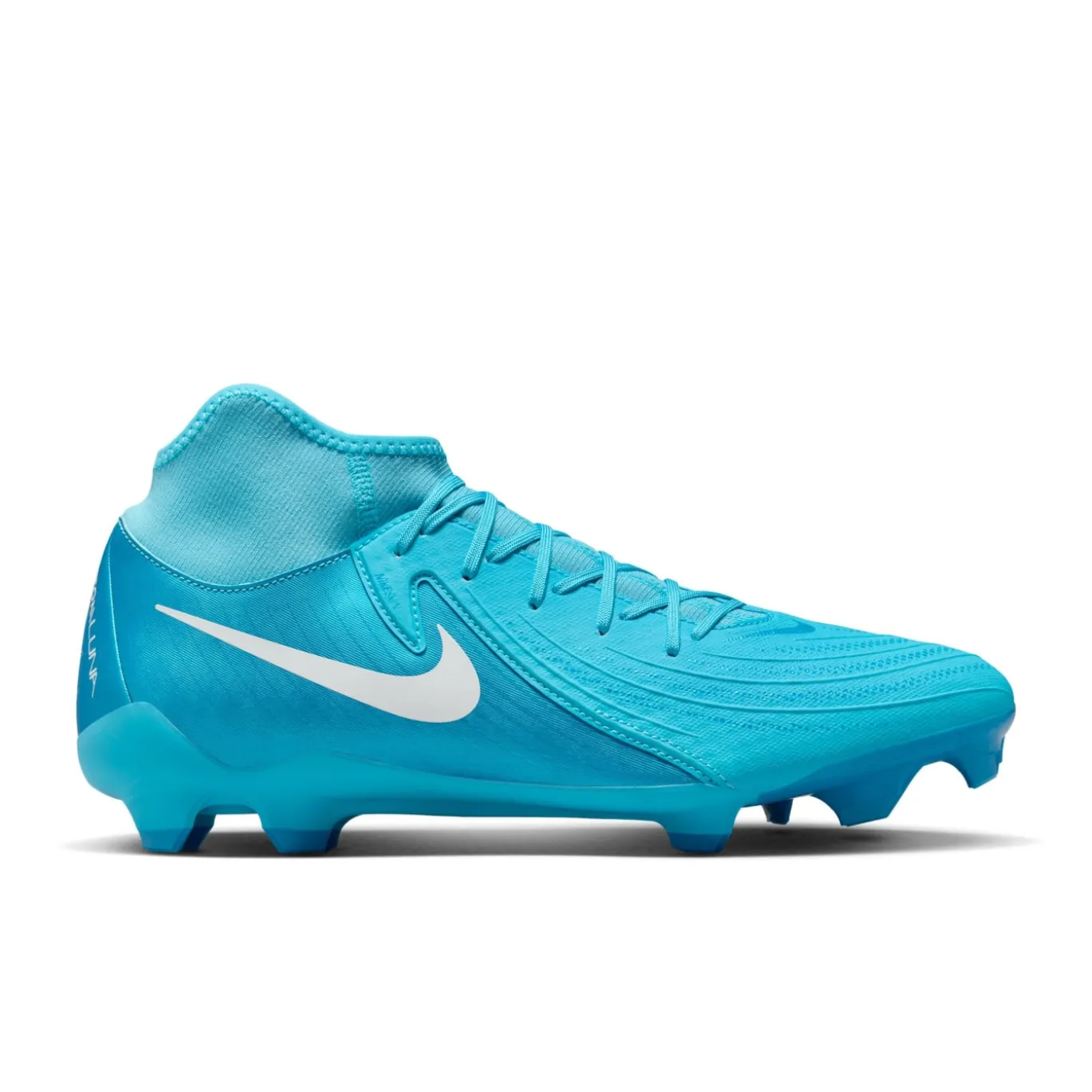 Nike Phantom Luna II Academy Gras / Kunstgras Voetbalschoenen (MG) Blauw Wit