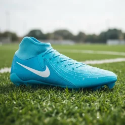 Nike Phantom Luna II Academy Gras / Kunstgras Voetbalschoenen (MG) Blauw Wit