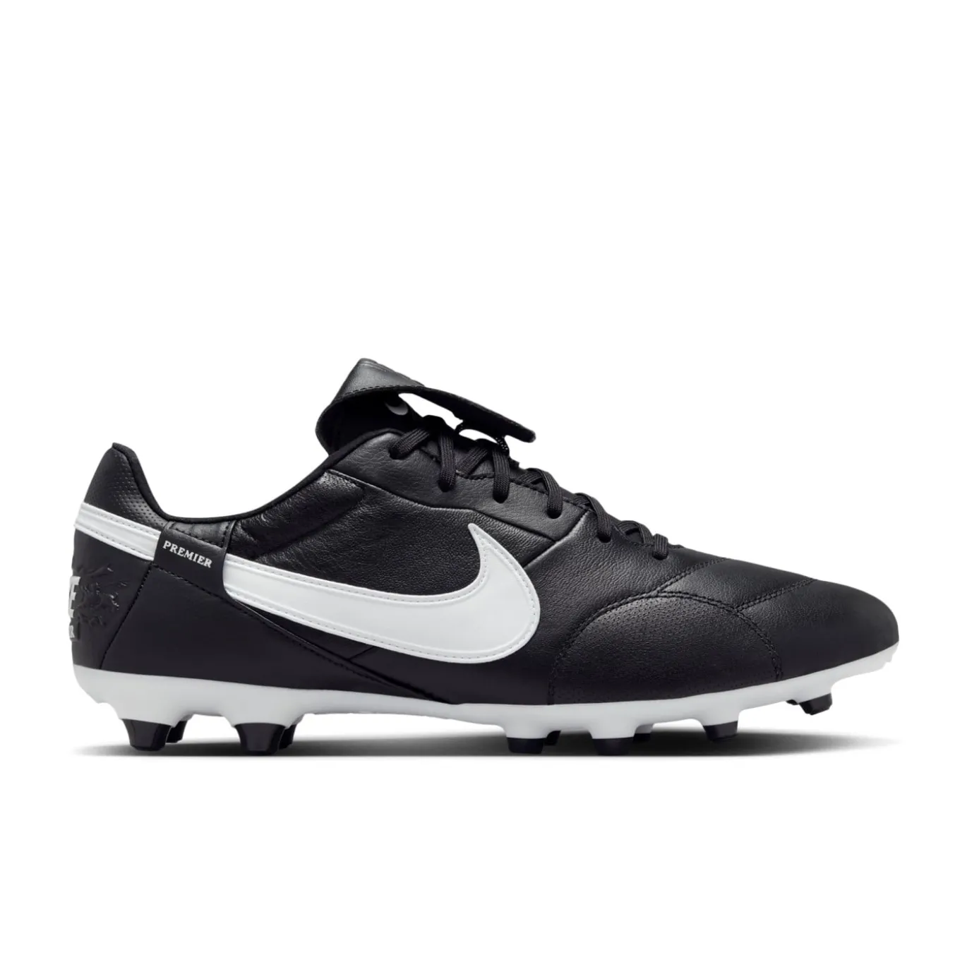 Nike Premier III Gras Voetbalschoenen (FG) Zwart Wit Zwart
