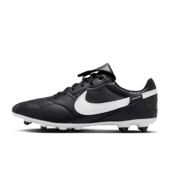 Nike Premier III Gras Voetbalschoenen (FG) Zwart Wit Zwart