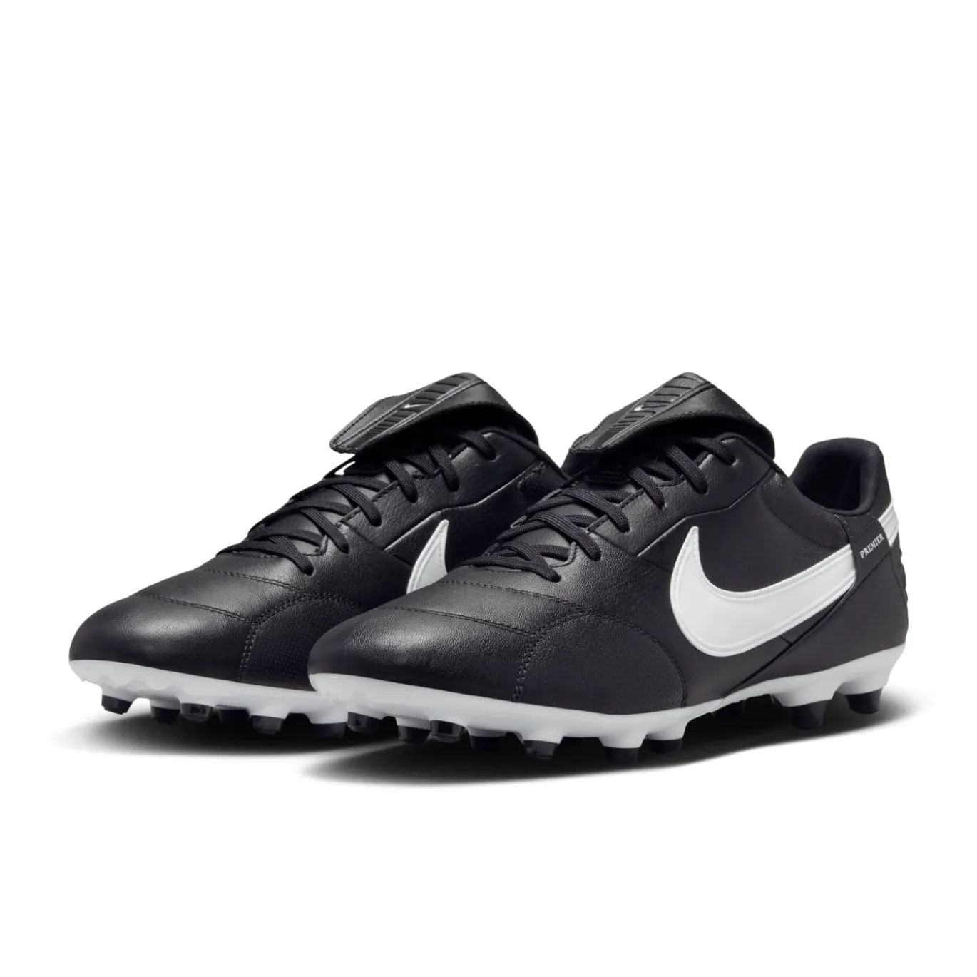 Nike Premier III Gras Voetbalschoenen (FG) Zwart Wit Zwart