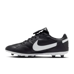 Nike Premier III Gras Voetbalschoenen (FG) Zwart Wit Zwart