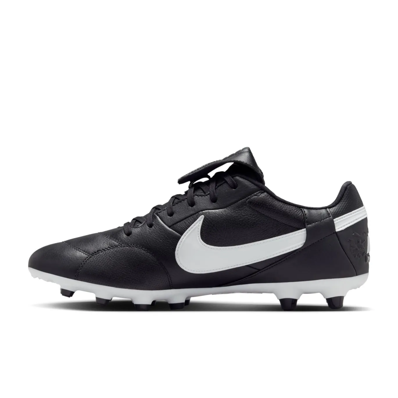 Nike Premier III Gras Voetbalschoenen (FG) Zwart Wit Zwart