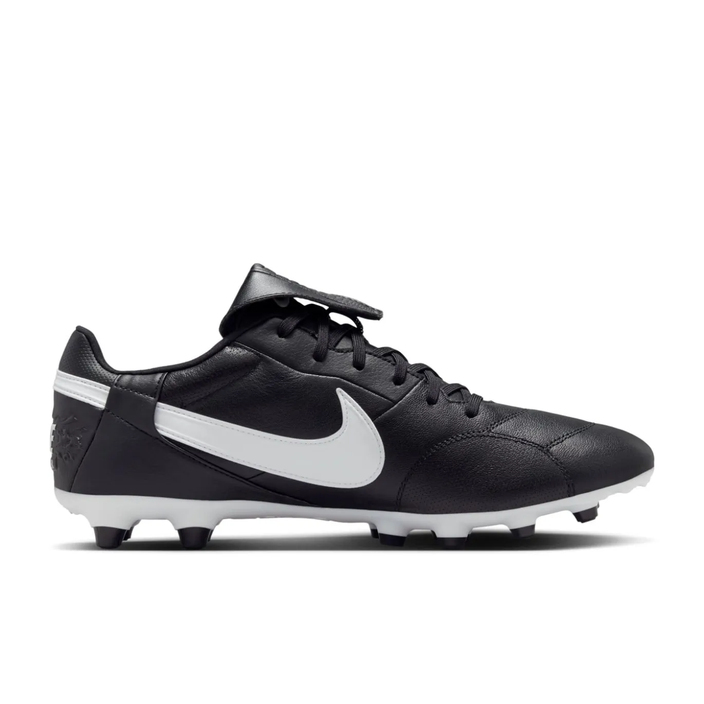 Nike Premier III Gras Voetbalschoenen (FG) Zwart Wit Zwart
