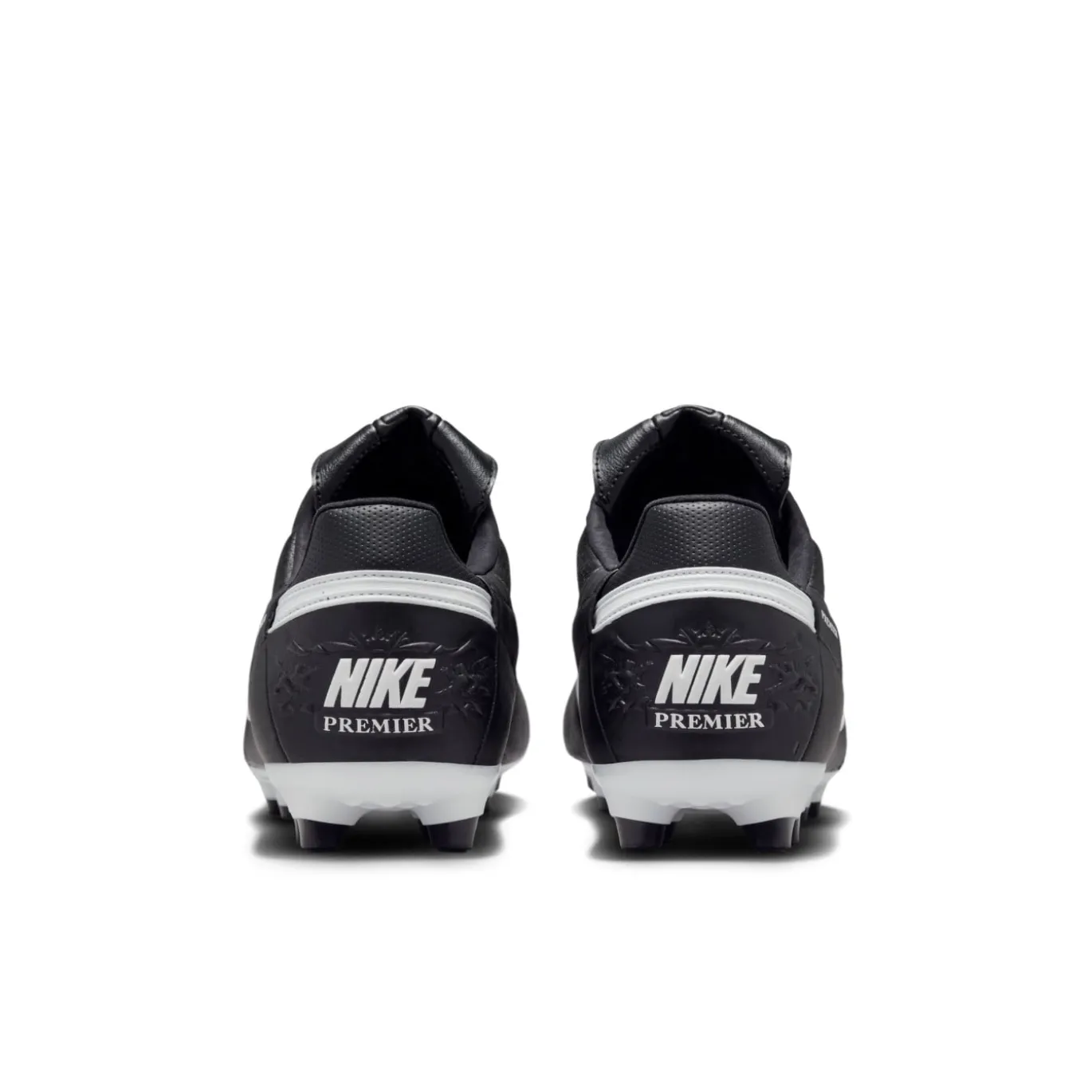 Nike Premier III Gras Voetbalschoenen (FG) Zwart Wit Zwart
