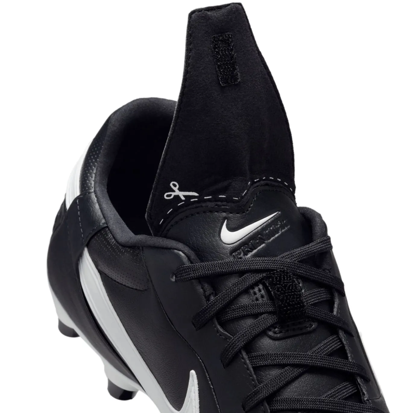 Nike Premier III Gras Voetbalschoenen (FG) Zwart Wit Zwart