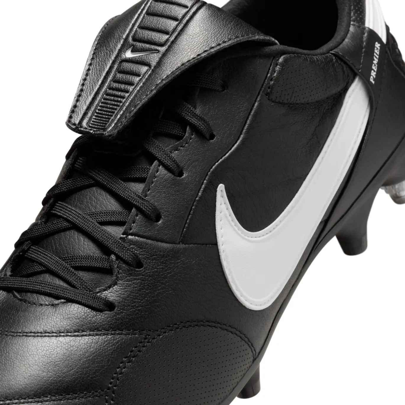 Nike Premier III IJzeren-Nop Voetbalschoenen (SG) Anti-Clog Zwart Wit
