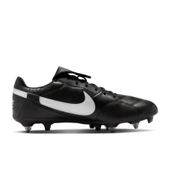 Nike Premier III IJzeren-Nop Voetbalschoenen (SG) Anti-Clog Zwart Wit