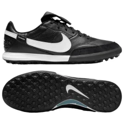Nike Premier III Turf Voetbalschoenen (TF) Zwart Wit Zwart