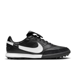 Nike Premier III Turf Voetbalschoenen (TF) Zwart Wit Zwart