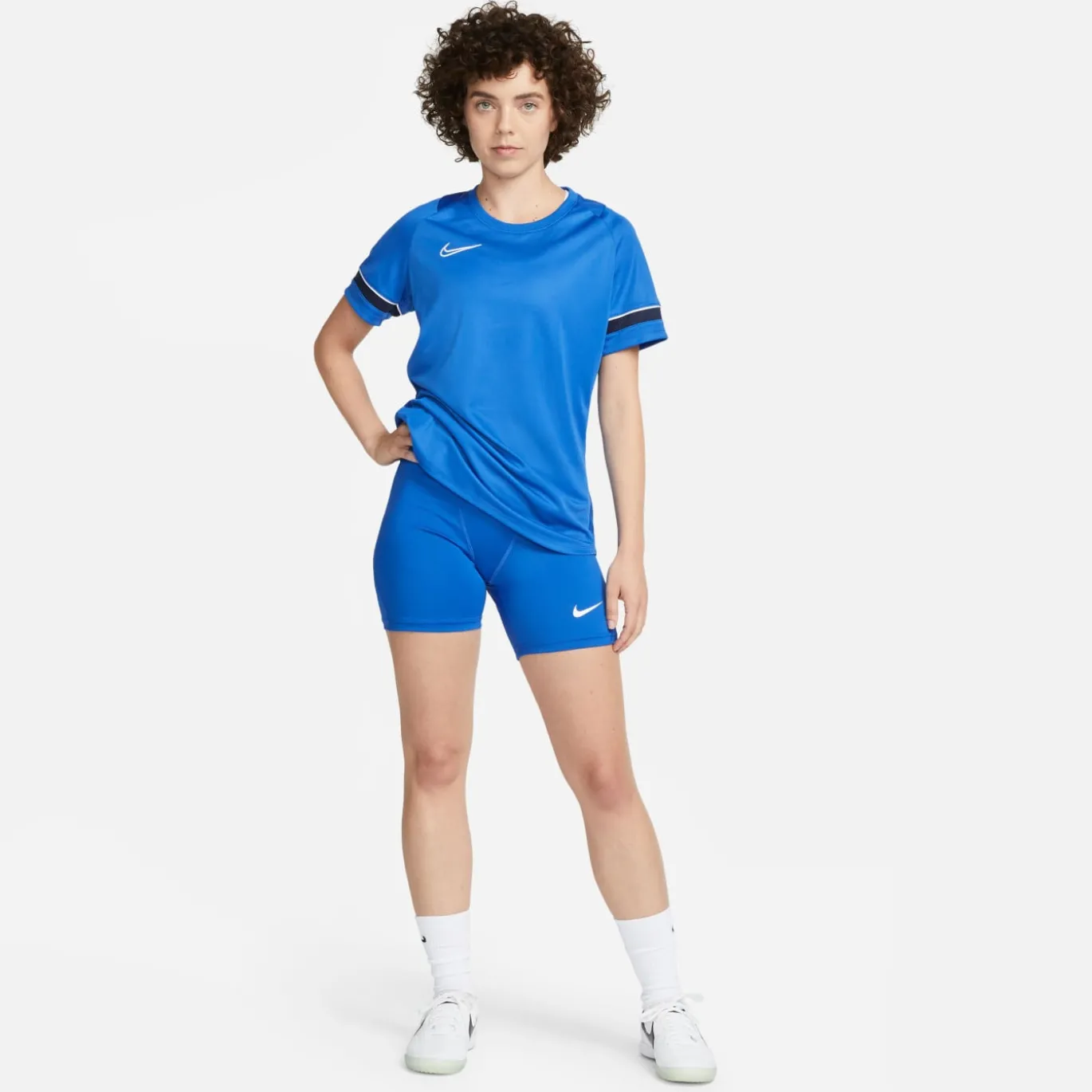 Nike Pro Dri-FIT Strike Slidingbroekje Dames Blauw
