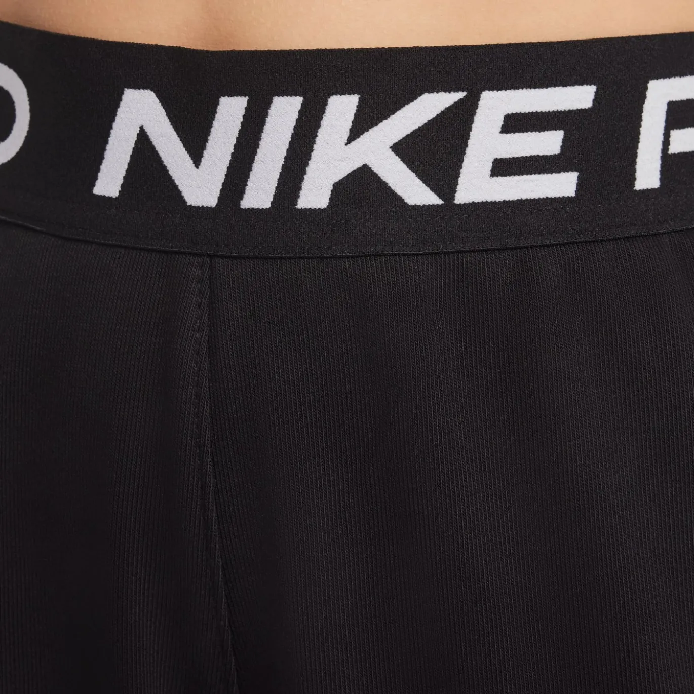 Nike Pro Fleece Joggingbroek Kids Zwart Wit