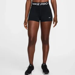 Nike Pro Leak Protection Sportbroekje Dames Zwart Wit