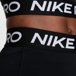 Nike Pro Leak Protection Sportbroekje Dames Zwart Wit