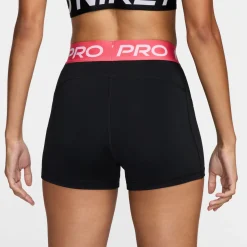 Nike Pro Leak Protection Sportbroekje Dames Zwart Roze Wit
