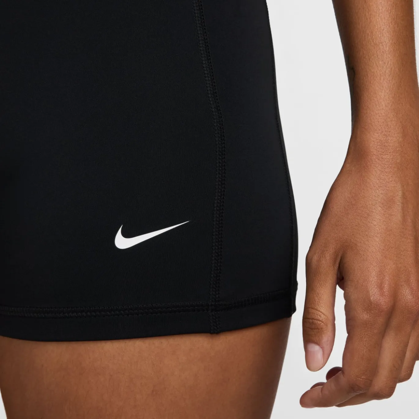 Nike Pro Leak Protection Sportbroekje Dames Zwart Roze Wit